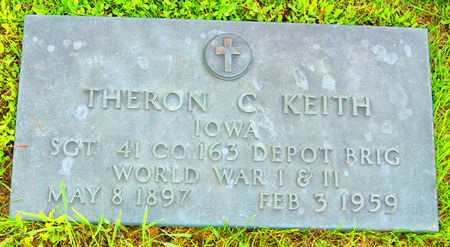 KEITH, THERON CLARK - Taylor County, Iowa | THERON CLARK KEITH 