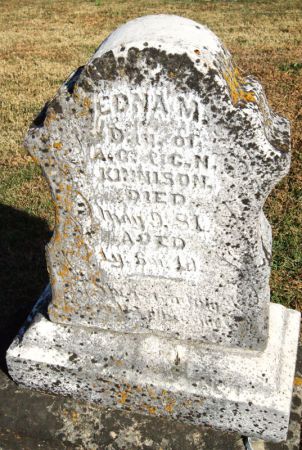 KINNISON, EDNA M. - Taylor County, Iowa | EDNA M. KINNISON 