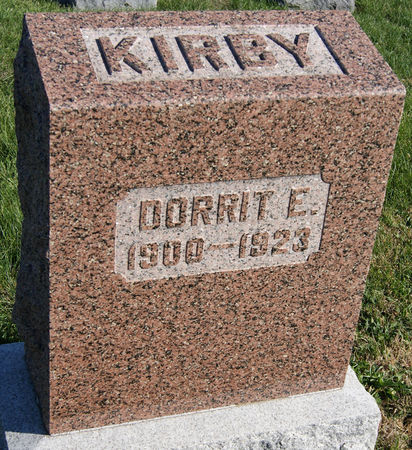 BICKNELL KIRBY, DORRIT ELFINA - Taylor County, Iowa | DORRIT ELFINA BICKNELL KIRBY 