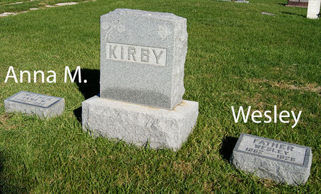 KIRBY, WILLIAM WESLEY, FAMILY PLOT OF - Taylor County, Iowa | WILLIAM WESLEY, FAMILY PLOT OF KIRBY 