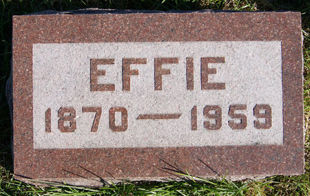 KONECNE, EFFIE GOURILDA - Taylor County, Iowa | EFFIE GOURILDA KONECNE 