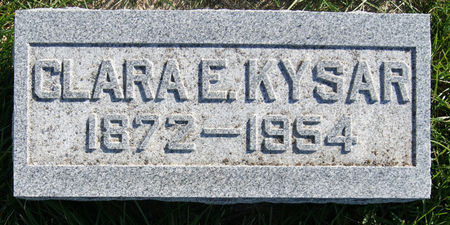 BURROWS KYSAR, CLARA ESTELLA - Taylor County, Iowa | CLARA ESTELLA BURROWS KYSAR 