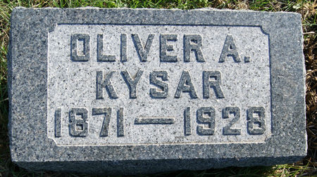 KYSAR, OLIVER A. - Taylor County, Iowa | OLIVER A. KYSAR 