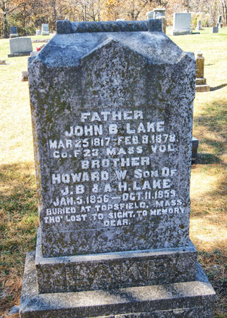 LAKE, JOHN BROWN - Taylor County, Iowa | JOHN BROWN LAKE 