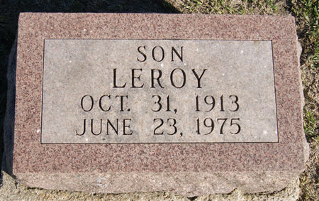 LARSON, LEROY - Taylor County, Iowa | LEROY LARSON 