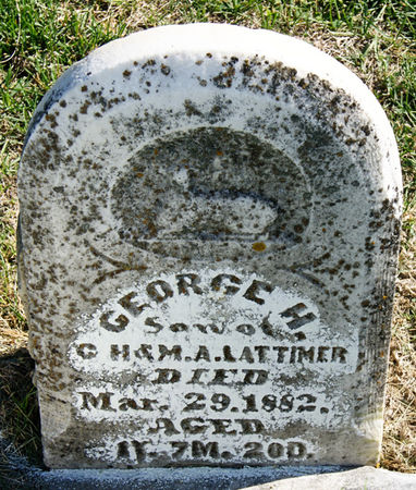 LATTIMER, GEORGE H. - Taylor County, Iowa | GEORGE H. LATTIMER 