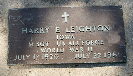 LEIGHTON, HARRY EDWARD - Taylor County, Iowa | HARRY EDWARD LEIGHTON 
