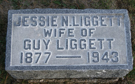 LIGGETT, JESSIE LEONA - Taylor County, Iowa | JESSIE LEONA LIGGETT 
