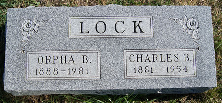 LOCK, ORPHA BLANCHE - Taylor County, Iowa | ORPHA BLANCHE LOCK 