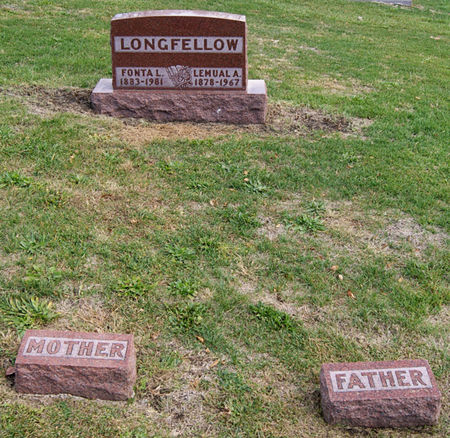 LONGFELLOW, LEMUEL ALEXANDER, FAMILY PLOT OF - Taylor County, Iowa | LEMUEL ALEXANDER, FAMILY PLOT OF LONGFELLOW 