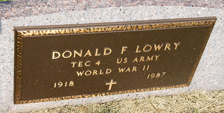 LOWRY, DONALD FAY - Taylor County, Iowa | DONALD FAY LOWRY 