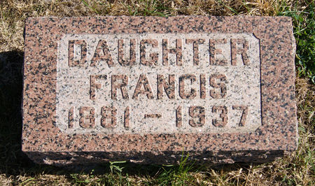 MAHAFFEY, FRANCES 