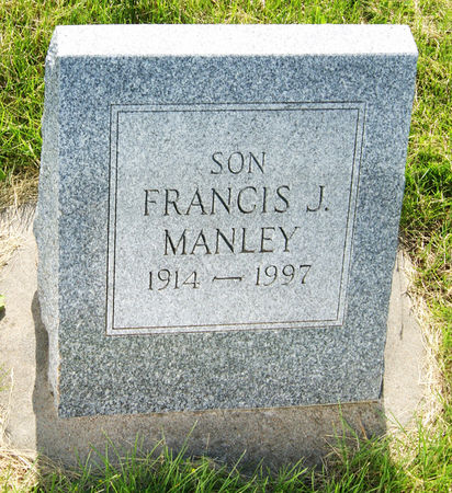 MANLEY, FRANCIS JENNINGS - Taylor County, Iowa | FRANCIS JENNINGS MANLEY 