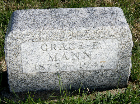 MANN, GRACE EMILY - Taylor County, Iowa | GRACE EMILY MANN 