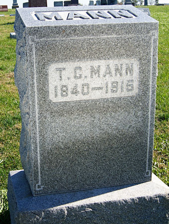 MANN, THOMAS CALVIN - Taylor County, Iowa | THOMAS CALVIN MANN 