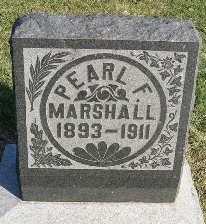 MARSHALL, PEARL FRANCES - Taylor County, Iowa | PEARL FRANCES MARSHALL 