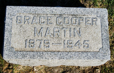 COOPER MARTIN, GRACE MAY - Taylor County, Iowa | GRACE MAY COOPER MARTIN 