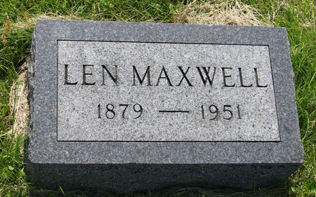 MAXWELL, LEONARD ISAAC 