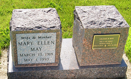 PAXTON MAY, MARY ELLEN - Taylor County, Iowa | MARY ELLEN PAXTON MAY 