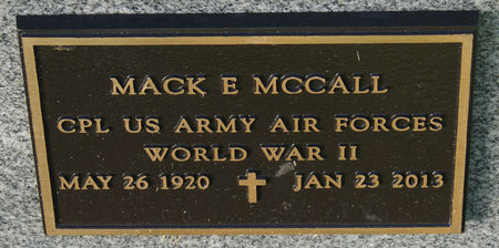 MCCALL, MACK ELI - Taylor County, Iowa | MACK ELI MCCALL 