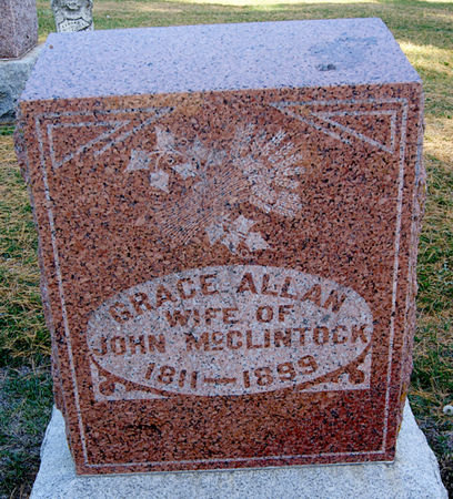 ALLAN MCCLINTOCK, GRACE - Taylor County, Iowa | GRACE ALLAN MCCLINTOCK 