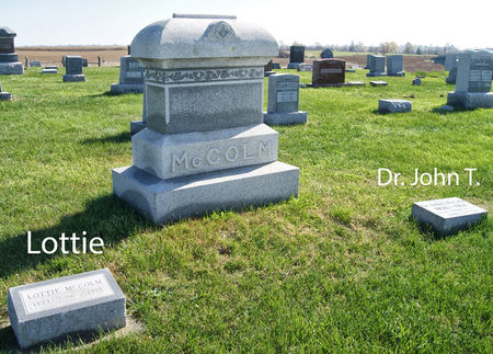 MCCOLM, JOHN THOMAS, FAMILY PLOT - Taylor County, Iowa | JOHN THOMAS, FAMILY PLOT MCCOLM 