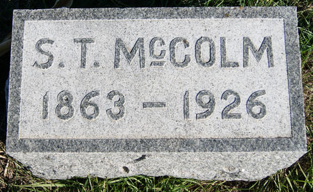 MCCOLM, SHERMAN TECUMSEH - Taylor County, Iowa | SHERMAN TECUMSEH MCCOLM 