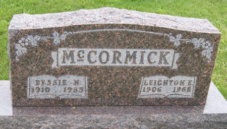 MCCORMICK, BESSIE VERLA - Taylor County, Iowa | BESSIE VERLA MCCORMICK 