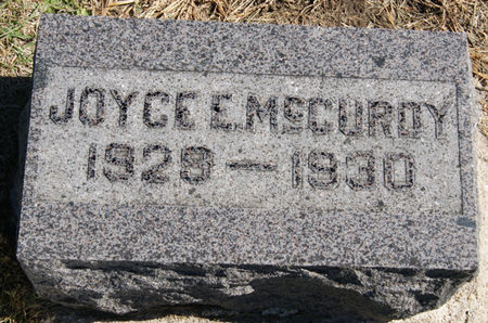MCCURDY, JOYCE ELAINE - Taylor County, Iowa | JOYCE ELAINE MCCURDY 