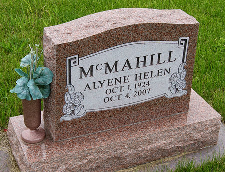 MCMAHILL, ALYENE HELEN - Taylor County, Iowa | ALYENE HELEN MCMAHILL 