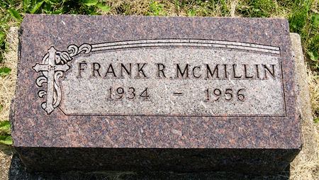 MCMILLIN, FRANK RANKIN - Taylor County, Iowa | FRANK RANKIN MCMILLIN 