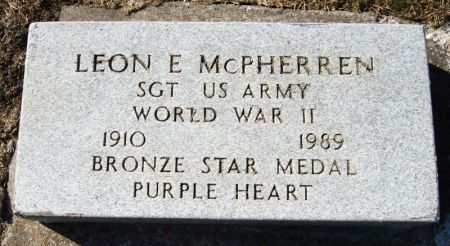 MCPHERREN, LEON ELDON - Taylor County, Iowa | LEON ELDON MCPHERREN 