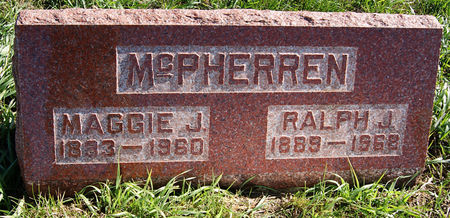 MEREDITH MCPHERREN, MAGGIE JANE - Taylor County, Iowa | MAGGIE JANE MEREDITH MCPHERREN 