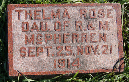 MCPHERREN, THELMA ROSE - Taylor County, Iowa | THELMA ROSE MCPHERREN 