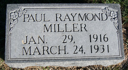 MILLER, PAUL RAYMOND - Taylor County, Iowa | PAUL RAYMOND MILLER 