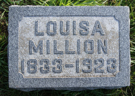 MILLION, LOUISA - Taylor County, Iowa | LOUISA MILLION 