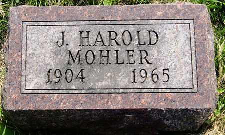 MOHLER, JOHN HAROLD - Taylor County, Iowa | JOHN HAROLD MOHLER 