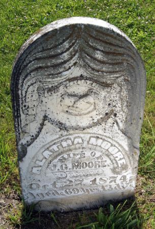 BAKER MOORE, ALATHA JANE - Taylor County, Iowa | ALATHA JANE BAKER MOORE 