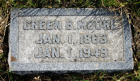 MOORE, GREEN BERRY - Taylor County, Iowa | GREEN BERRY MOORE 