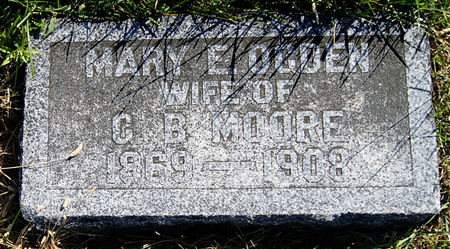 OGDEN MOORE, MARY ETTA - Taylor County, Iowa | MARY ETTA OGDEN MOORE 