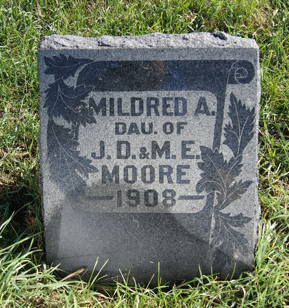MOORE, MILDRED ALMA - Taylor County, Iowa | MILDRED ALMA MOORE 