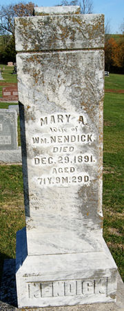 HARRIS NENDICK, MARY ANN - Taylor County, Iowa | MARY ANN HARRIS NENDICK 