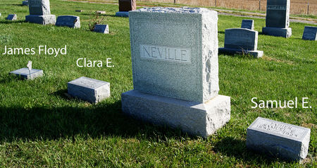 NEVILLE, SAMUEL ELLIOTT, FAMILY PLOT OF - Taylor County, Iowa | SAMUEL ELLIOTT, FAMILY PLOT OF NEVILLE 
