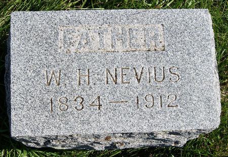 NEVIUS, WILLIAM HELMS - Taylor County, Iowa | WILLIAM HELMS NEVIUS 