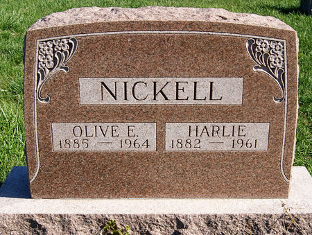 HAMBLIN NICKELL, OLIVE EDNA - Taylor County, Iowa | OLIVE EDNA HAMBLIN NICKELL 