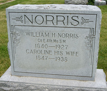 NORRIS, WILLIAM HARRISON - Taylor County, Iowa | WILLIAM HARRISON NORRIS 