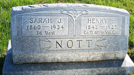 HINKLE NOTT, SARAH JANE - Taylor County, Iowa | SARAH JANE HINKLE NOTT 