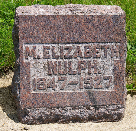 CRISWELL NULPH, MARIA ELIZABETH - Taylor County, Iowa | MARIA ELIZABETH CRISWELL NULPH 
