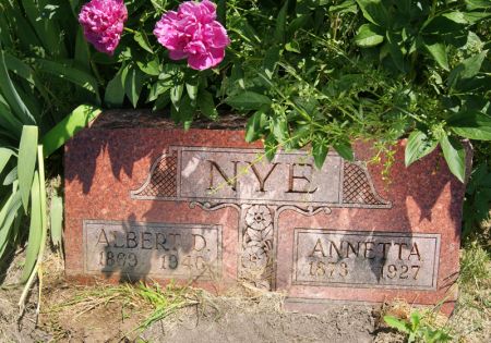 SCOTT NYE, ANNETTA - Taylor County, Iowa | ANNETTA SCOTT NYE 
