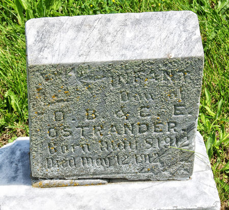OSTRANDER, OWEN BENJAMIN, INFANT DAUGHTER OF - Taylor County, Iowa | OWEN BENJAMIN, INFANT DAUGHTER OF OSTRANDER 